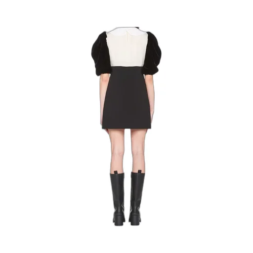 Puff Sleeve Mini Dress