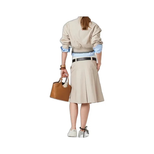 Miu Miu Pleated Midi Skirt
