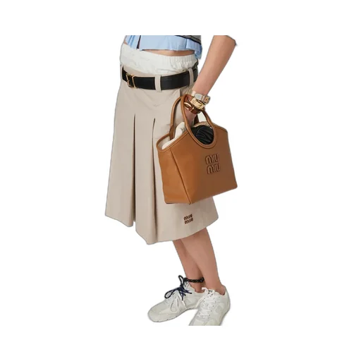 Miu Miu Pleated Midi Skirt