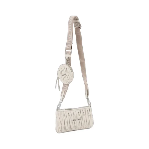 Quilted Matelassé Clutch Bag