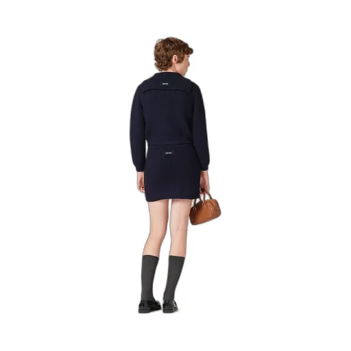 Wool Miniskirt