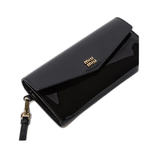 Patent Leather Card Holder