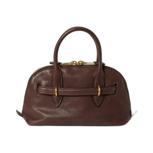 Aventure Nappa Leather Top-Handle Bag