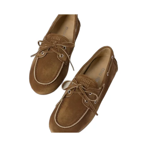 Logo Embossed Loafers