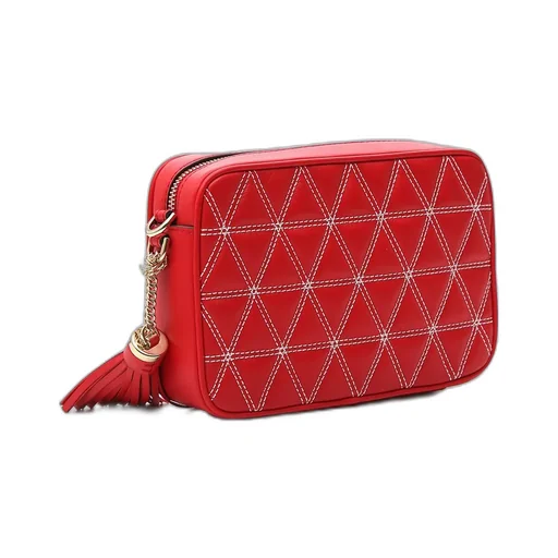 Logo Quilted Shoulder Bag