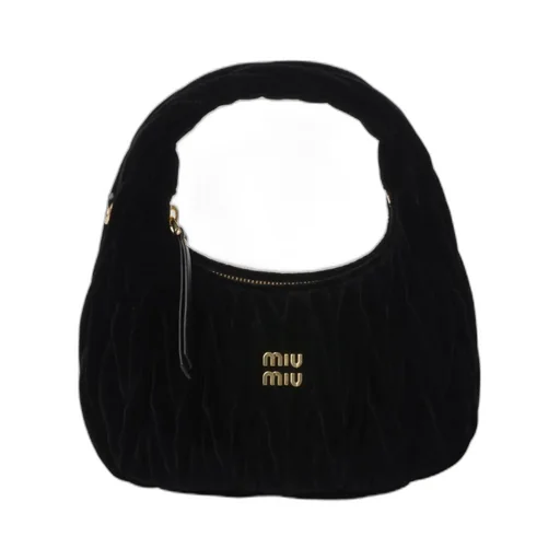 Wander Matelassé Zip-Up Shoulder Bag