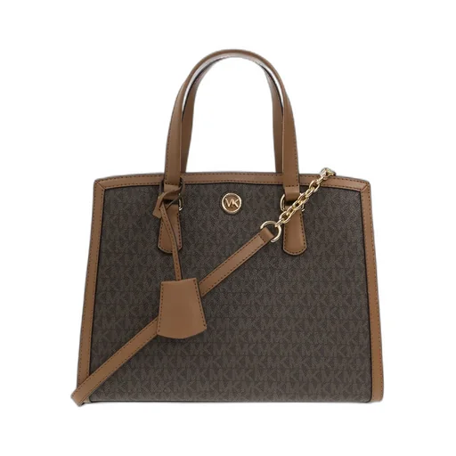 Chantal Medium Logo Satchel Bag