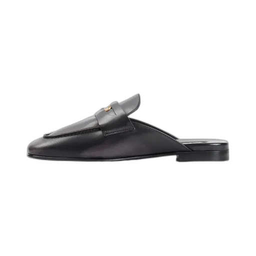 Bleached Leather Loafers