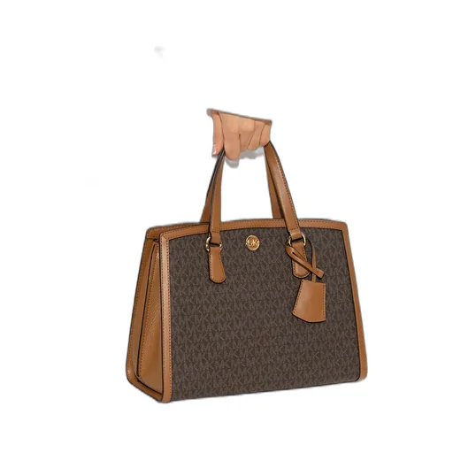 Chantal Medium Logo Satchel Bag