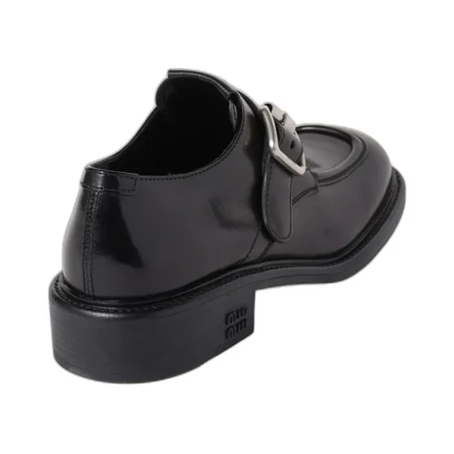 Leather Shoes With Buckle