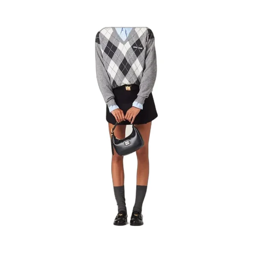Logo-Plaque Low-Rise Mini Skirt