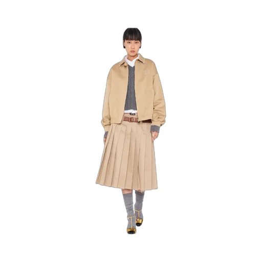 Oversized Chino Blouson Jacket
