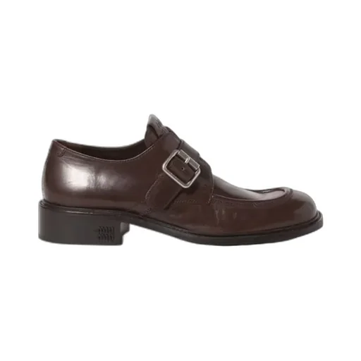 Leather Shoes With Buckle