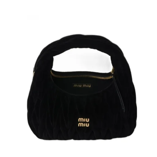 Wander Matelassé Zip-Up Shoulder Bag