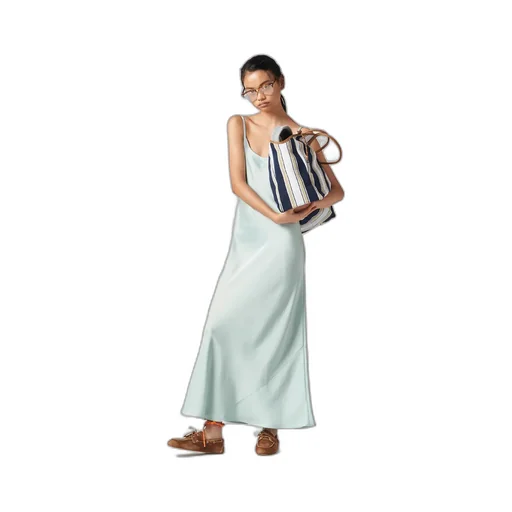 Long Silk Dress