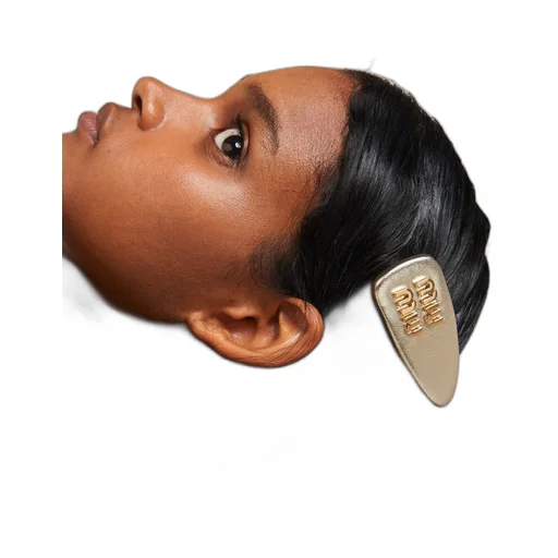 Nappa Leather Hair Clip