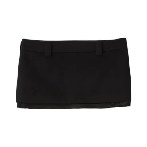 Logo-Detailed Mini Skirt