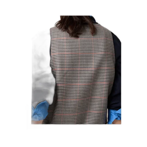 Checked Sleeveless Dress