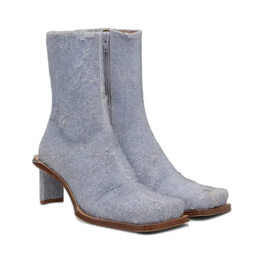 Brenda Zipper Short Boots