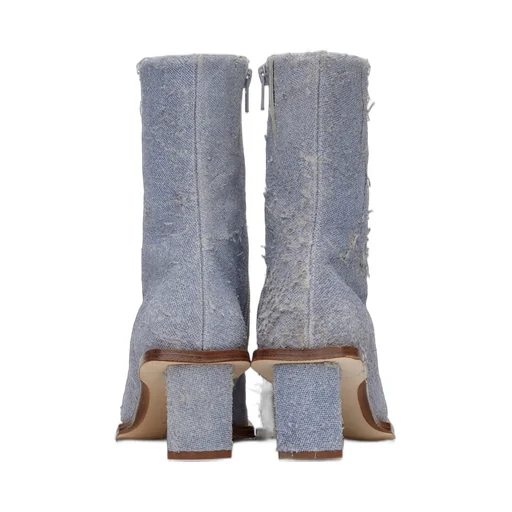 Brenda Zipper Short Boots