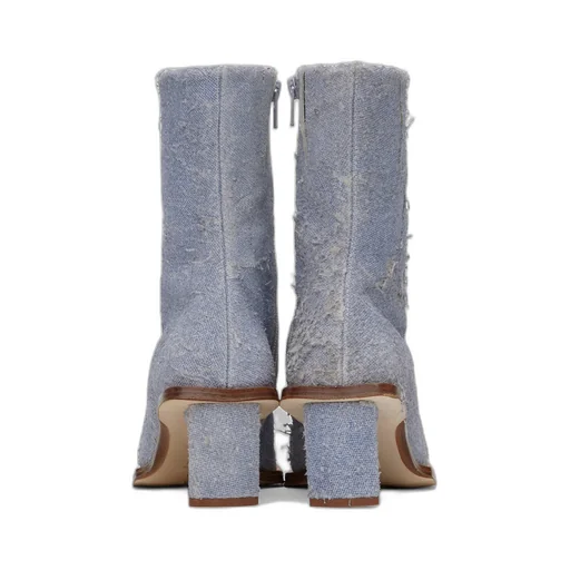 Brenda Zipper Short Boots