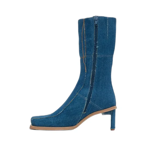 Amparo High-Heeled Medium Boots