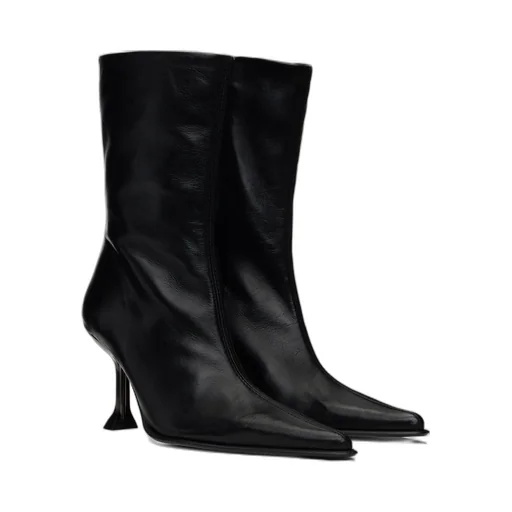 70Mm Leather Boots