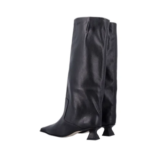 Effie Sculptural Heel Boots