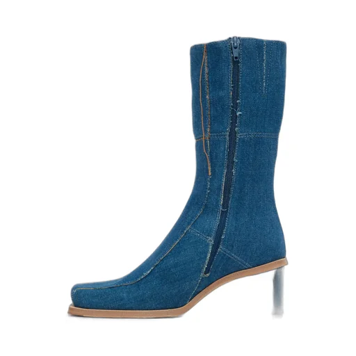Amparo High-Heeled Medium Boots