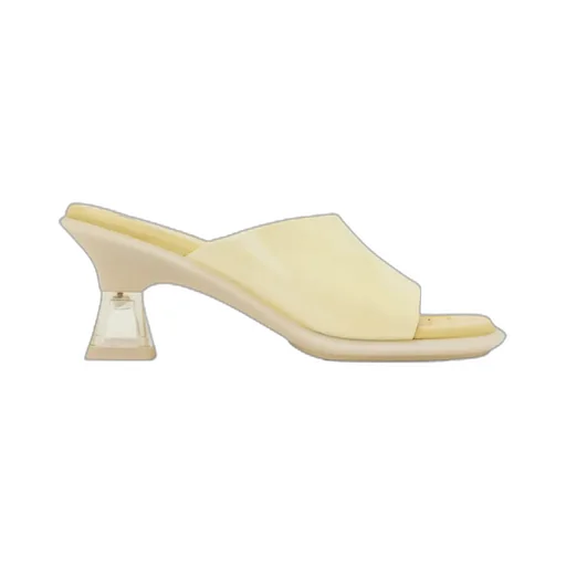 Open Square Heeled Sandals