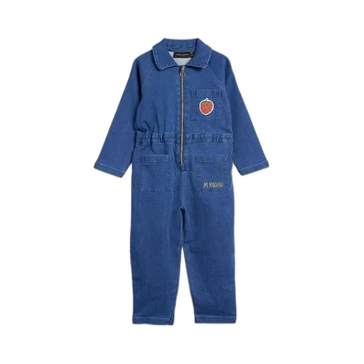 Organic Cotton Denim Jumpsuit