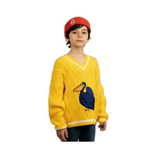 Long-Sleeved Sweater