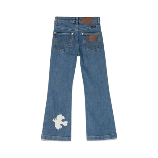 Dove Logo Patch Jeans