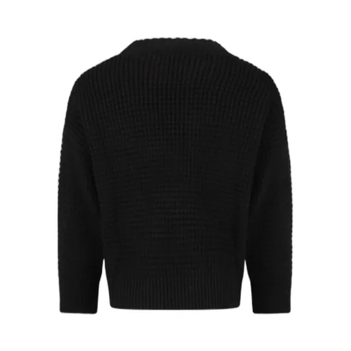 Round Collar Long Sleeve Sweater