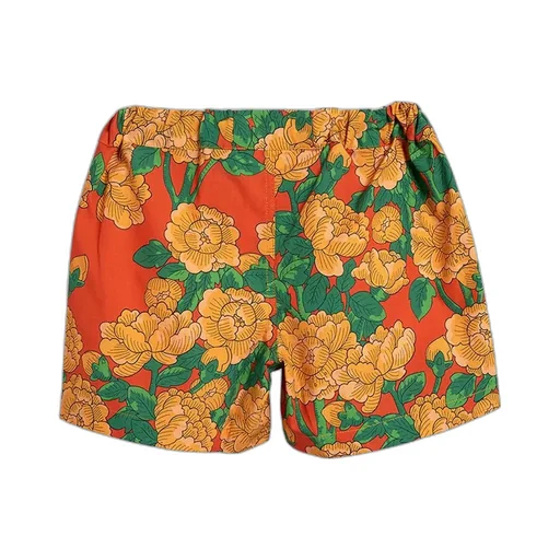 Organic Cotton Shorts With Floral Print