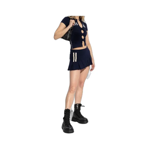 Logo-Patch Mini Skirt