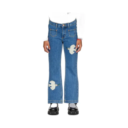 Dove Logo Patch Jeans