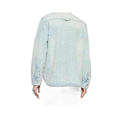 Monogram Button-Up Overshirt