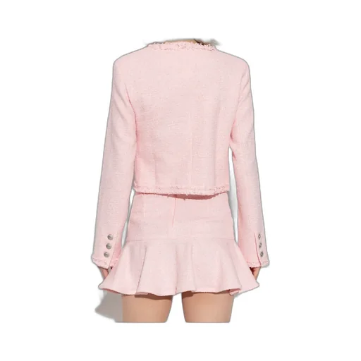 Frayed-Detailing Jacket