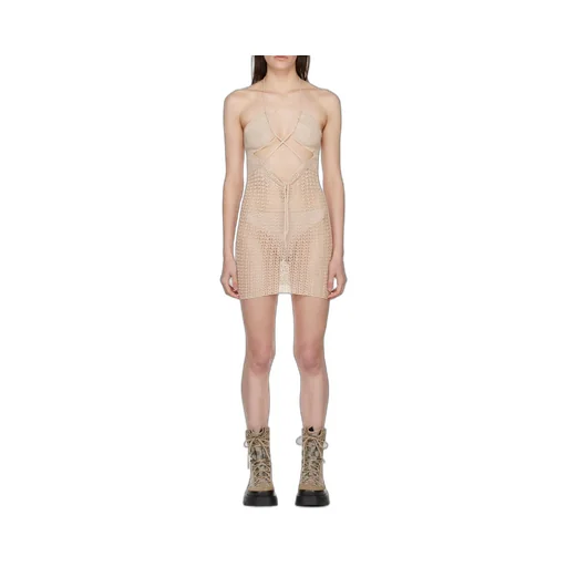 Hollow Knit Dress