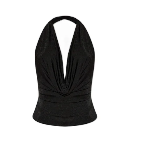 Backless Cowl Neck Top