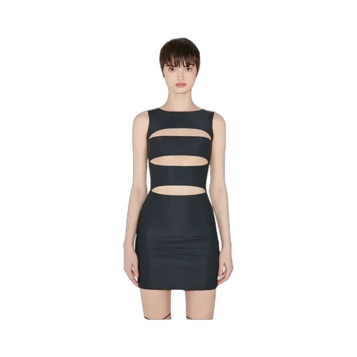Cut-Out Mini Dress