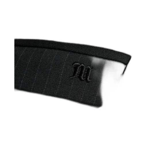 Pinstriped Straight Trousers
