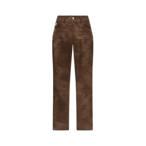 Logo-Plaque Tapered Trousers