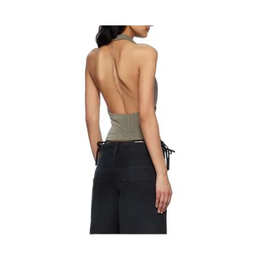Draped-Detail Blouse
