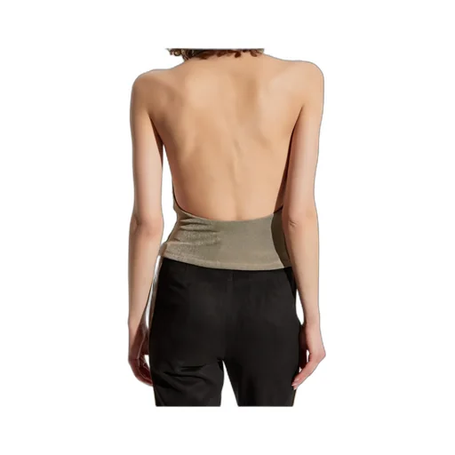 Draped-Detail Blouse