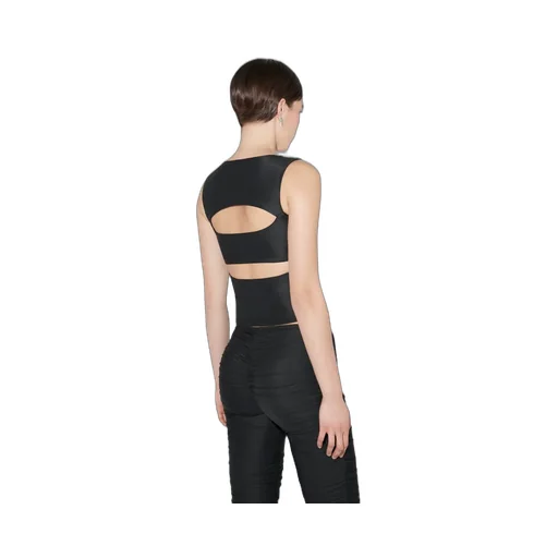 Cut-Out Sleeveless Top