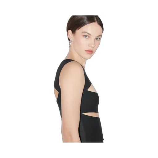 Cut-Out Sleeveless Top