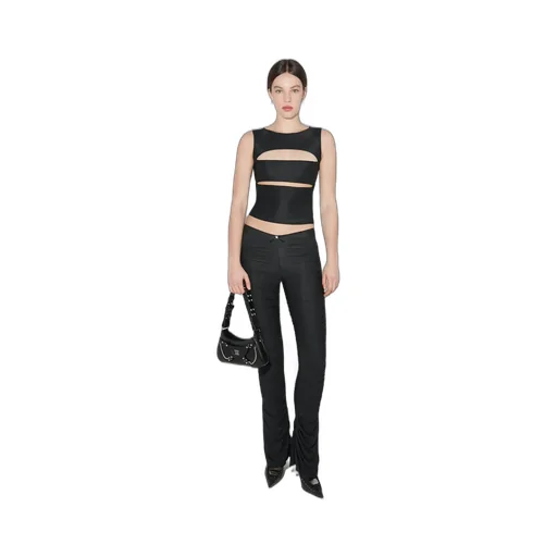 Cut-Out Sleeveless Top