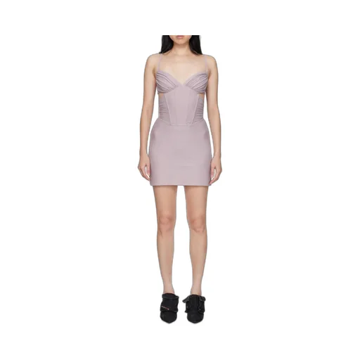 Corset-Style Cut-Out Minidress